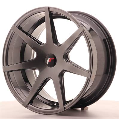 Jante JAPAN RACING JR20 19" x 9,5" Multi Perçage ET 20-40 Hiper Black