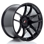 Jante JR Wheels JR29 18x10,5 ET15-28 - 5 trous sur mesures - Noir brillant