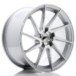 Jante JAPAN RACING JR Wheels JR36 18x9 ET20-48 5H BLANK Silver Brushed Face