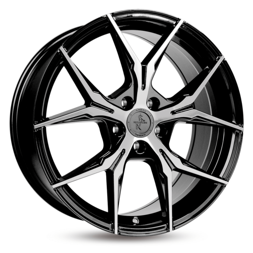 Jante Keskin KT19 18x8 ET45 5/108 BLACK FRONT POLISH