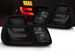 Paire de feux arriere BMW serie 3 E46 Berline de 1998 a 2001 Noir Fume
