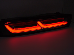 Paire de feux arriere Chevrolet Camaro de 2016 a 2018 Led Fume Noir + Dynamic