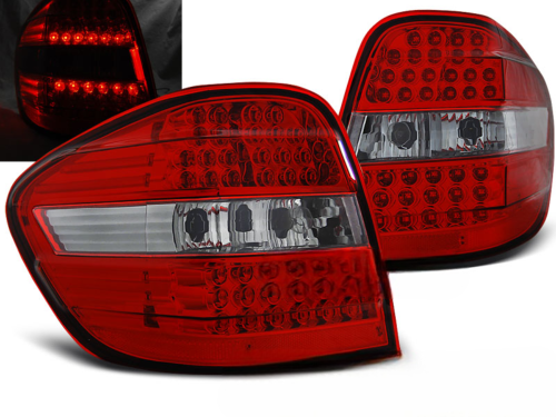 Paire de feux arriere Mercedes ML W164 de 2005 a 2008 LED rouge blanc