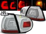 Paire de feux arriere VW Golf 5 03-09 chrome led Bar