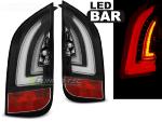 Paire de feux arriere VW Up / Skoda Citigo 11-17 LED BAR noir