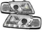 Paire de feux phares Audi A3 8L 96-00 Daylight led chrome