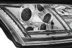 Paire de feux phares Audi TT 8J de 2006 a 2010 Daylight led chrome Halogène Dyn