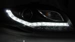 Paire de feux phares avant Audi A4 B7 04-08 Daylight cligno led noir