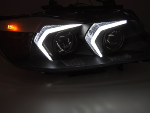 Paire de phares avant BMW E90/E91 LCI de 2009 a 2011 LED Xenon Noir