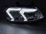 Paire de feux phares BMW serie 3 E92 / E93 de 2010 a 2013 Xenon LED DRL Chrome