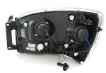 Paire de feux phares Dodge Ram de 2006 a 2008 LED LTI Noir