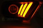 Paire de feux phares Ford Mustang 10-13 LED LTI noir