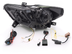 Paire de feux phares Ford Mustang de 2014 a 2017 FULL LED DRL Noir