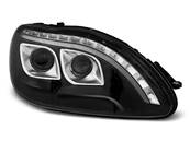 Paire de feux phares Mercedes classe S W220 98-05 Daylight led LTI noir