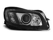 Paire de feux phares Opel Insignia 08-12 Daylight DRL led noir