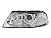 Paire de feux phares VW Passat 3BG 00-05 angel eyes chrome