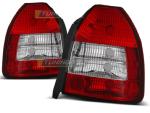 Paire de feux arriere Honda Civic 95-01 rouge blanc