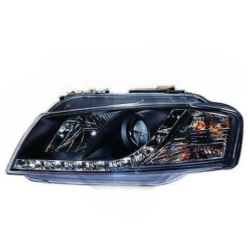 Paire de Phares Daylight DRL Audi A3 8P 2003 a 2008 Noir Led