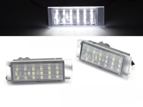 Paire feux de plaque Renault Clio/Megane/Laguna Led