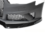 Pare choc avant pour Audi A4 B8 de 2012 a 2015 Calandre Noire PDC