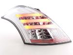 Paire feux arrire Suzuki Swift FZ/NZ 2011 a 2017 Chrome Led