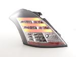 Paire feux arrière Suzuki Swift Sport 2011 a 2013 Rouge Chrome Led