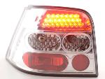 Paire de feux arrière VW Volkswagen Golf 4 1998 a 2002 Chrome Led