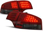 Paire de feux arrière Audi A4 B7 berline 04-07 LED rouge fume