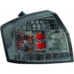 Paire de Feux arriere Design Audi A4 8E Berline 2000 a 2004 Fume Led