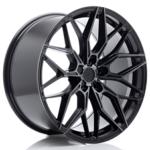 Jante JR Wheels JR46 20x9,5 ET20-40 - 5 trous sur mesures - Black machined Tinted face