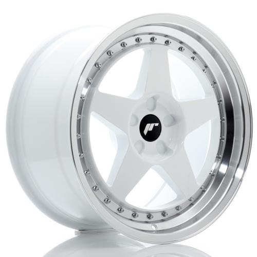 Jante JR Wheels JR6 18x9 ET20-35 - Trous sur mesure - Silver machined face