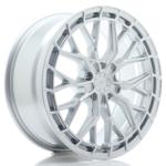 Jante JR Wheels JR48 19x8,5 ET20-45- 5 Trous sur mesure- Hyper Silver