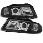 Paire de feux phares Audi A4 B5 de 1999 a 2000 design noir