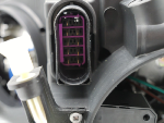 Feu phare Gauche Adaptable Audi A3 8P de 2008 a 2012 Noir