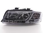 Paire de feux phares Daylight Led Audi A4 8E/B6 01-04 Chrome