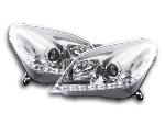 Paire de feux phares Daylight Led Opel Astra H 04-09 Chrome