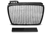 Grille de calandre pour Audi A4 B7 de 11/2004 a 03/2008 look Sport noir mat