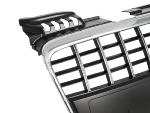 Calandre avant pour Audi A4 B7 04-08 Look Sport Chrome et Noir