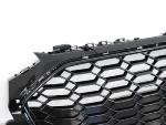 Grille Calandre avant ABS Audi A4 B9 de 2020 a 2023 Noir brillant Look Sport PDC