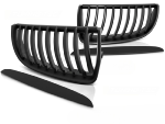 Paire grilles calandre BMW serie 3 E90 / E91 de 03/2005 a 08/2008 Noir matt