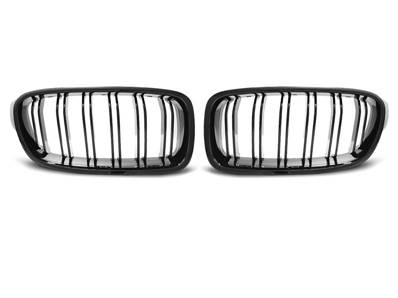 Paire grilles calandre BMW serie 3 F30/F31 11-15 noir brillant