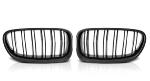 Paire grilles calandre BMW serie 5 F10 / F11 10-16 Look sport noir glossy