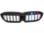 Grille de Calandre ABS BMW Serie 3 G20/G21 19-22 Noir Brillant 3 couleurs