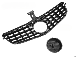 Grille calandre Mercedes classe C W204 de 2007 a 2014 Look GT Noir