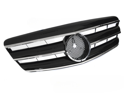 Grille calandre Mercedes classe S W221 de 2005 a 2009 Noir Chrome