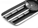 Grille calandre Mercedes CLK W208 de 1997 a 2003 Noir Chrome