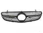 Grille calandre Mercedes GLC X253/C253 de 2016 a 2018 Noir Chrome