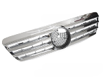 Grille calandre Mercedes Classe S W220 de 1998 a 2002 Chrome