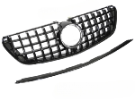 Grille calandre Mercedes Classe V W447 de 2014 a 2019 Noir Brillant