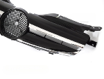 Grille calandre Mercedes SLK R170 de 1996 a 2004 Chrome Noir Brillant